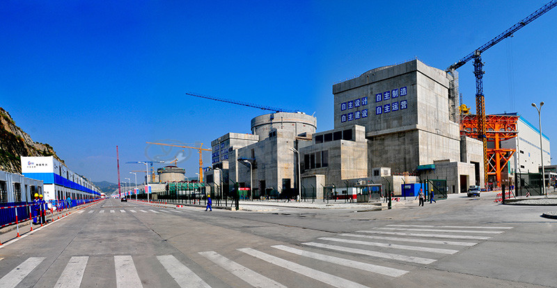陽(yáng)江核電廠建設(shè)現(xiàn)場(chǎng)